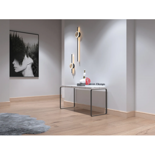 Плинтус напольный 005-76SH из полистирола в ламинации Decor-Dizayn