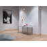 Плинтус напольный 005-76SH из полистирола в ламинации Decor-Dizayn