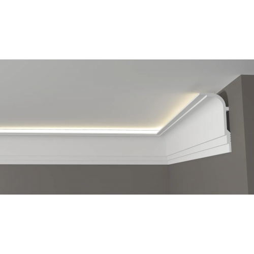Потолочный карниз DD516 из полистирола Decor-Dizayn