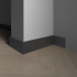 Плинтус напольный 708-100 из полистирола в ламинации Decor-Dizayn