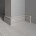 Плинтус напольный 005-89SH из полистирола в ламинации Decor-Dizayn