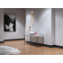 Плинтус напольный 708-100 из полистирола в ламинации Decor-Dizayn