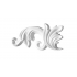Завершающий элемент H1-DD301 LR из полиуретана Decor-Dizayn