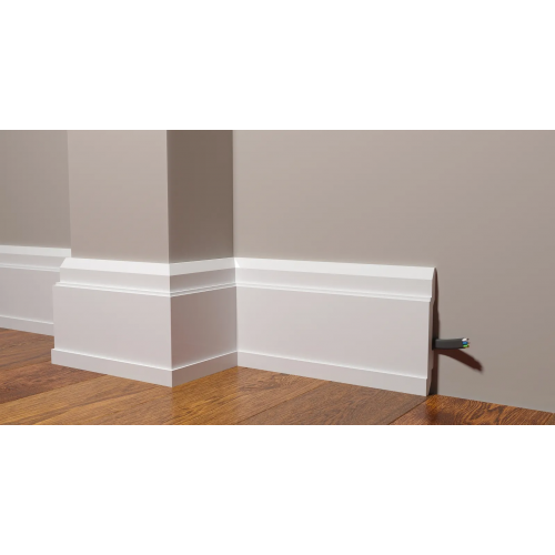 Плинтус напольный DD702 из полистирола Decor-Dizayn