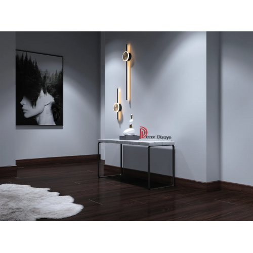 Плинтус напольный 706-88SH из полистирола в ламинации Decor-Dizayn