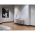 Плинтус напольный 706-100 из полистирола в ламинации Decor-Dizayn