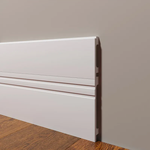 Плинтус напольный DD724 из полистирола Decor-Dizayn