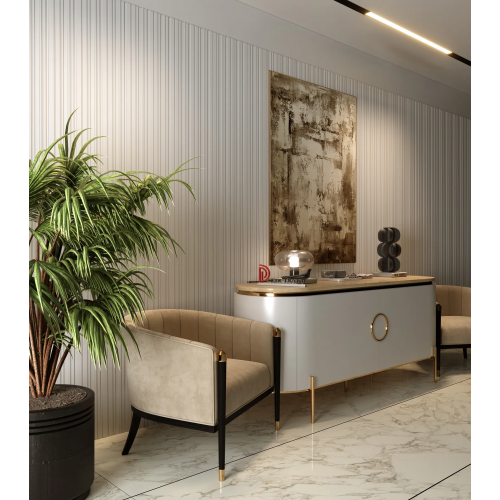 Стеновая панель DD924(3m) из полистирола под покраску Decor-Dizayn