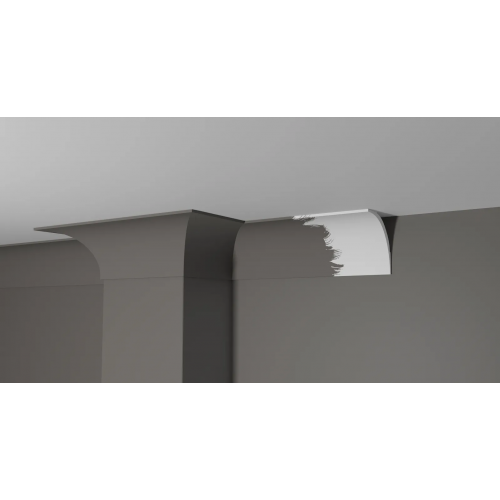 Потолочный карниз DD46 из полистирола Decor-Dizayn