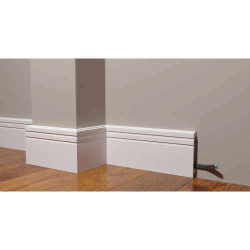 Плинтус напольный DD724 из полистирола Decor-Dizayn