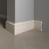 Плинтус напольный 005-77 из полистирола в ламинации Decor-Dizayn