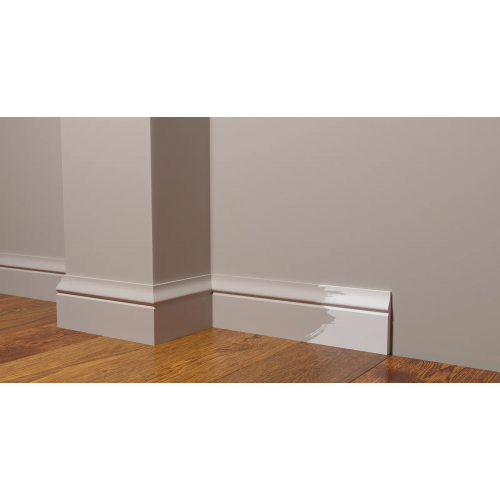 Плинтус напольный DD48 из полистирола Decor-Dizayn