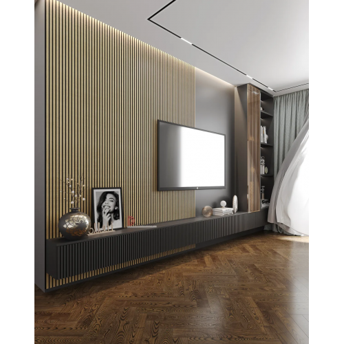904-63SH Панель стеновая из полистирола в ламинации под дерево Decor-Dizayn