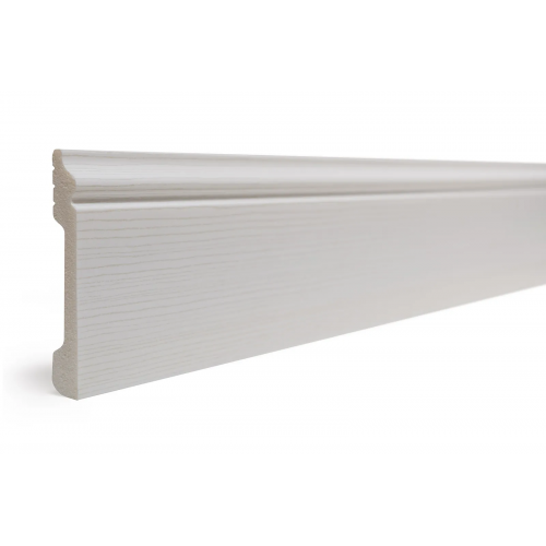 Плинтус напольный 005-75 из полистирола в ламинации Decor-Dizayn