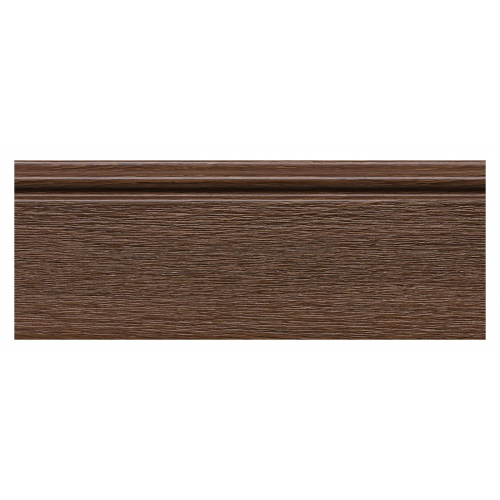Плинтус напольный 701-82SH из полистирола в ламинации Decor-Dizayn