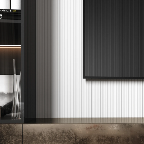 Стеновая панель DD923 из полистирола под покраску Decor-Dizayn