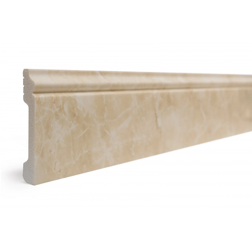 Плинтус напольный 005-10 из полистирола в ламинации Decor-Dizayn