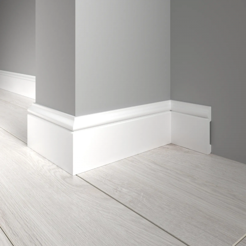 Плинтус напольный 005-115 из полистирола в ламинации Decor-Dizayn