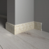 Плинтус напольный 701-10 из полистирола в ламинации Decor-Dizayn