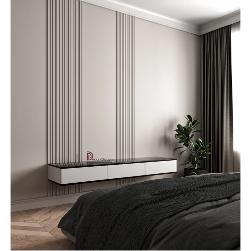 Стеновая панель DD924 из полистирола под покраску Decor-Dizayn