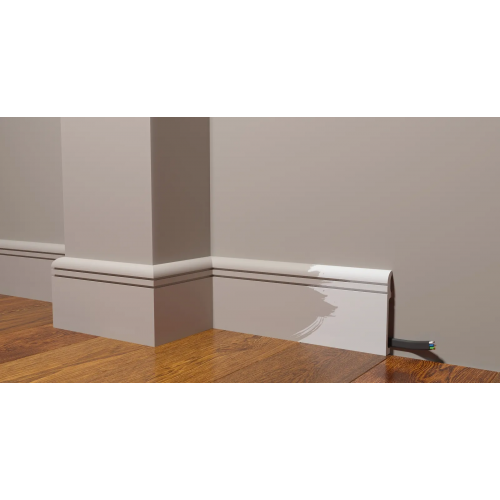 Плинтус напольный DD721 из полистирола Decor-Dizayn