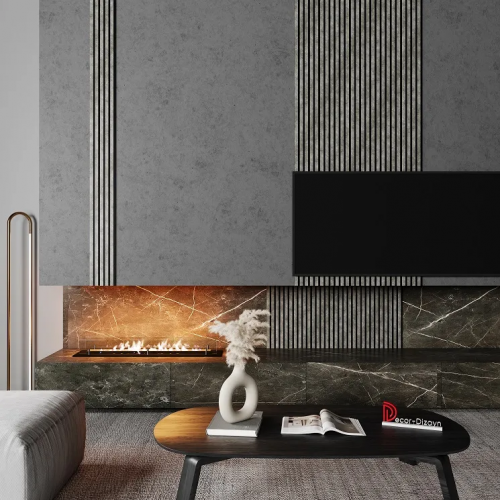 916-69 Панель стеновая из полистирола в ламинации под дерево Decor-Dizayn