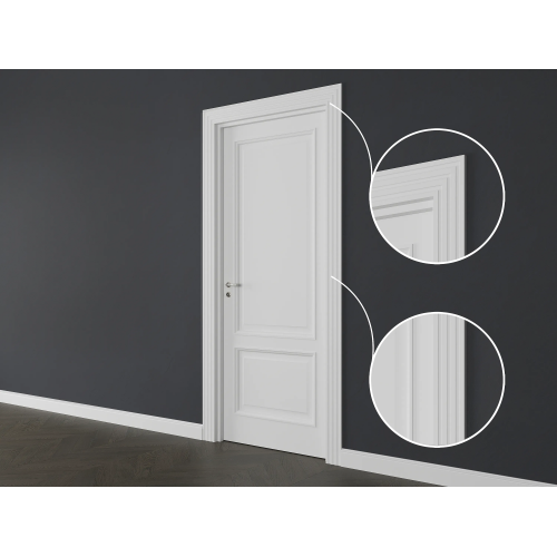 Декоративная пилястра DD201(2.4m) из полистирола Decor-Dizayn