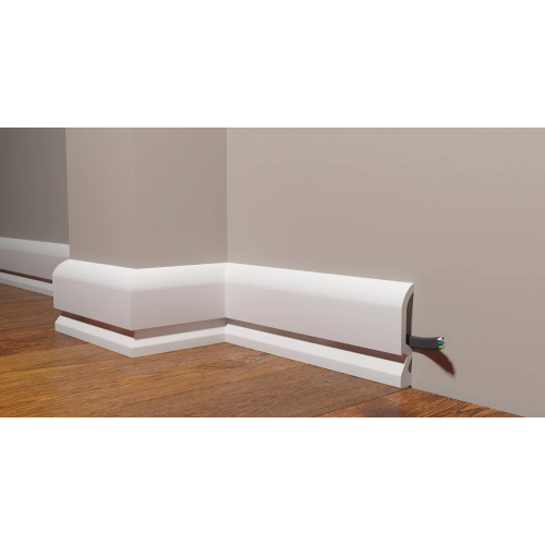 Плинтус напольный DD700 из полистирола Decor-Dizayn