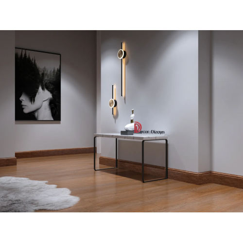 Плинтус напольный 701-83SH из полистирола в ламинации Decor-Dizayn