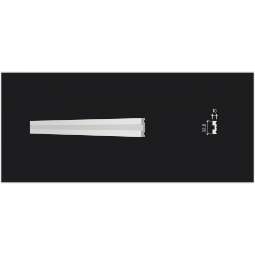 Декоративный молдинг DD637 из полистирола Decor-Dizayn