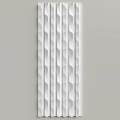 Стеновая панель DD930(3m) из полистирола под покраску Decor-Dizayn