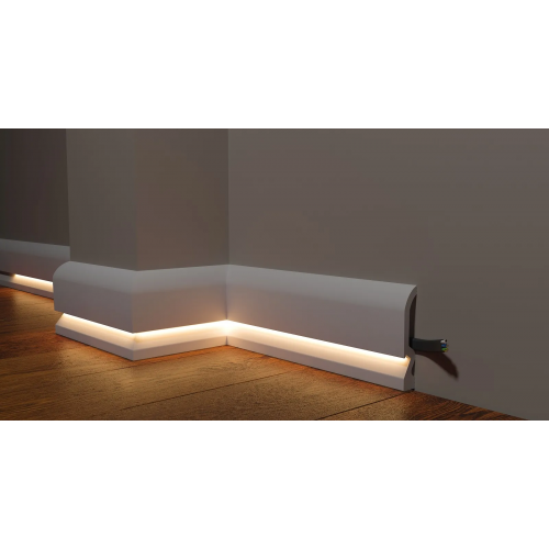 Плинтус напольный DD700 из полистирола Decor-Dizayn