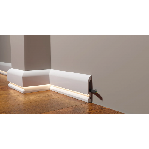 Плинтус напольный DD700 из полистирола Decor-Dizayn