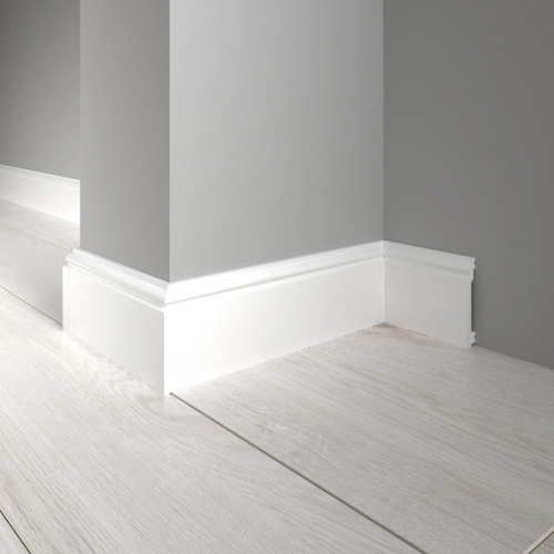 Плинтус напольный 701-115 из полистирола в ламинации Decor-Dizayn